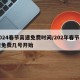 2024春节高速免费时间/202年春节高速免费几号开始