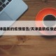 天津最新的疫情报告/天津最新疫情进展