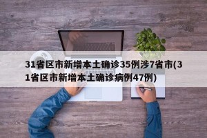 31省区市新增本土确诊35例涉7省市(31省区市新增本土确诊病例47例)