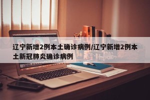 辽宁新增2例本土确诊病例/辽宁新增2例本土新冠肺炎确诊病例